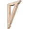 Ekena Millwork Traditional Traditional Smooth Bracket, Douglas Fir, 3 1/2"W x 22"D x 34"H BKT04X22X34TRA01SDF - alternate 1